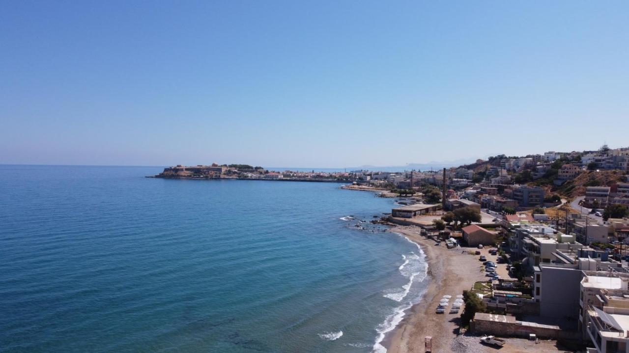 Filoxenia Beach Hotel Rethymno Exteriör bild