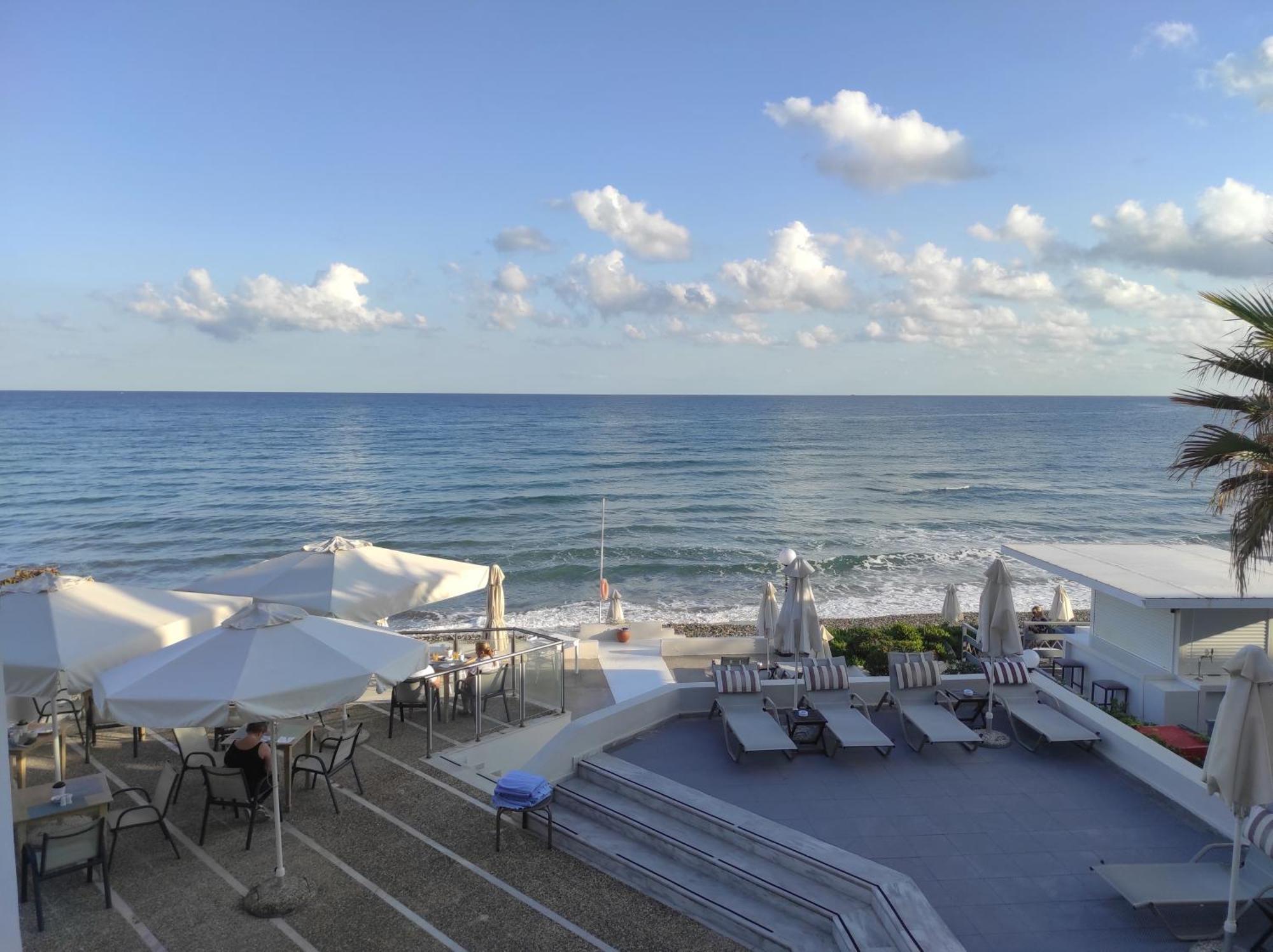 Filoxenia Beach Hotel Rethymno Exteriör bild