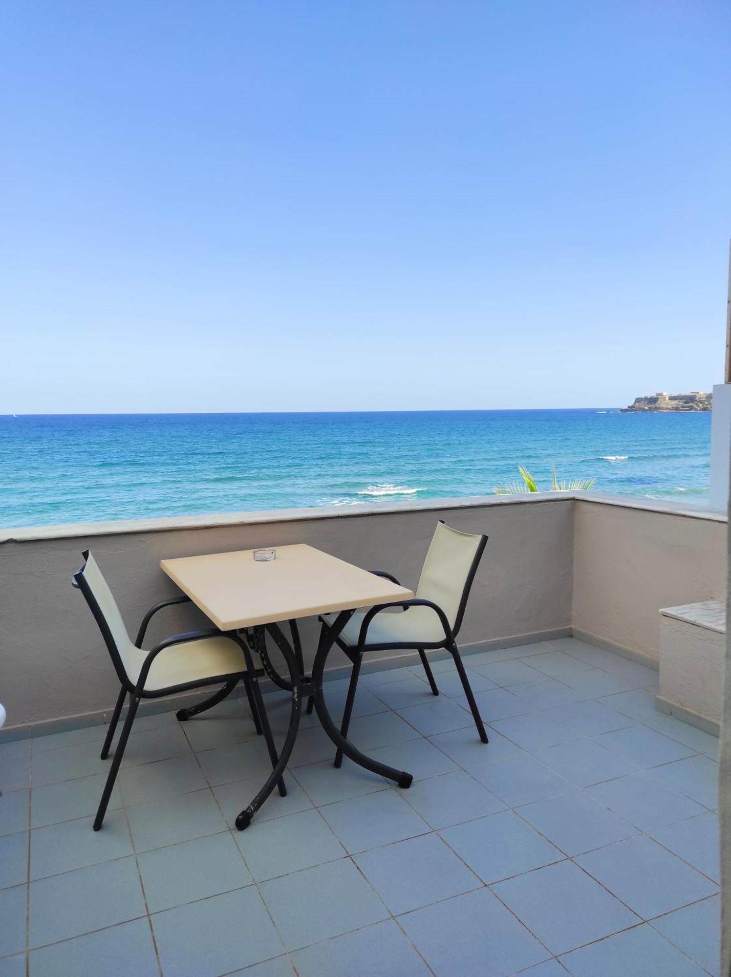 Filoxenia Beach Hotel Rethymno Exteriör bild