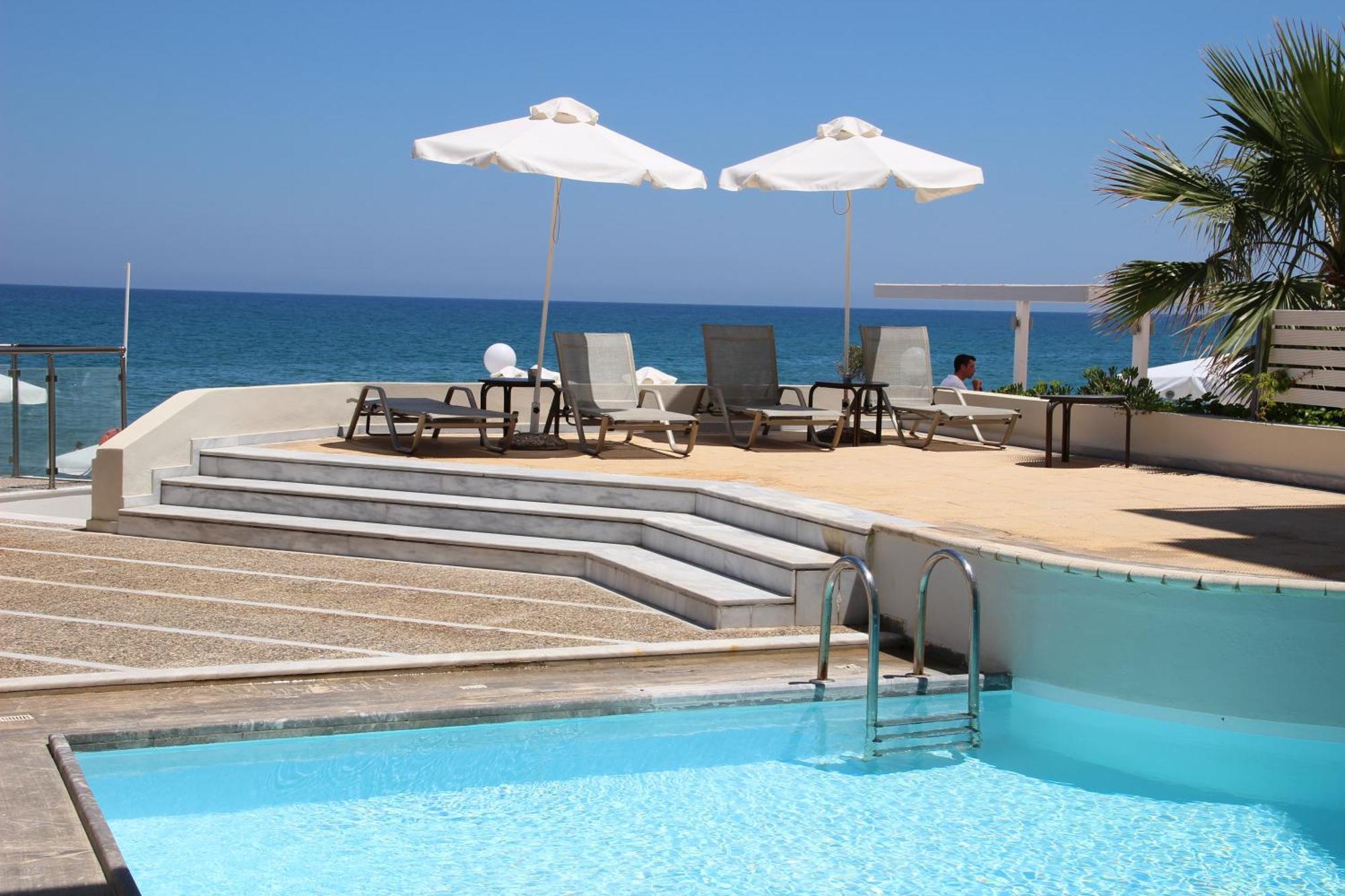 Filoxenia Beach Hotel Rethymno Exteriör bild