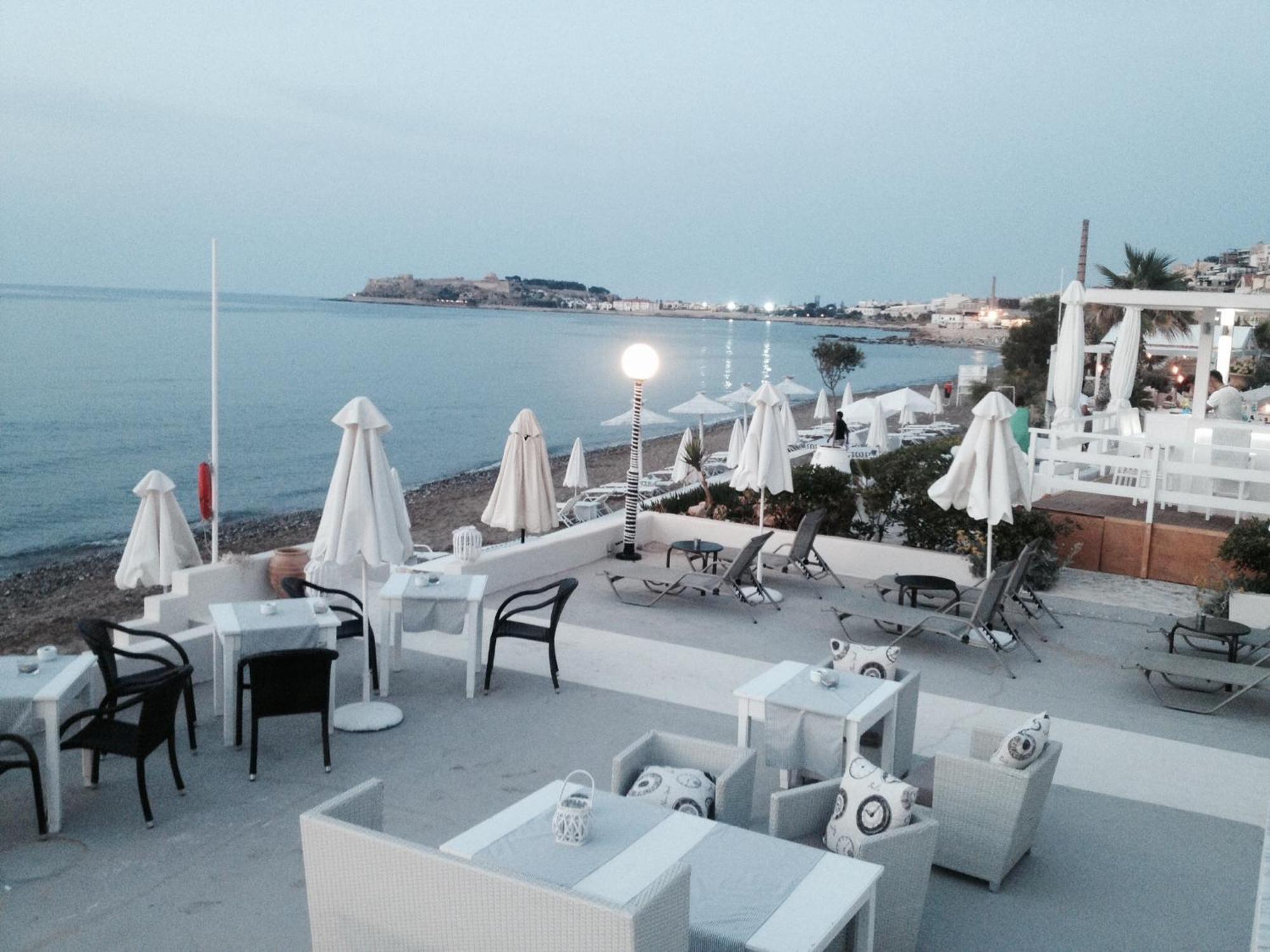 Filoxenia Beach Hotel Rethymno Exteriör bild