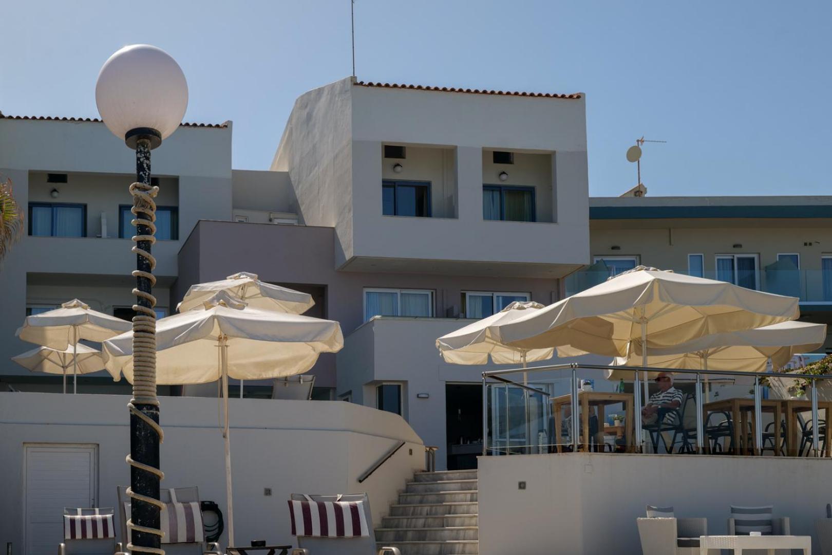 Filoxenia Beach Hotel Rethymno Exteriör bild