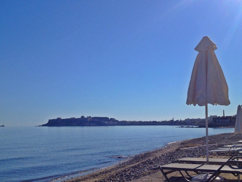 Filoxenia Beach Hotel Rethymno Exteriör bild