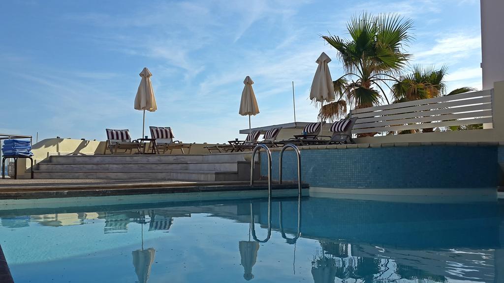 Filoxenia Beach Hotel Rethymno Exteriör bild