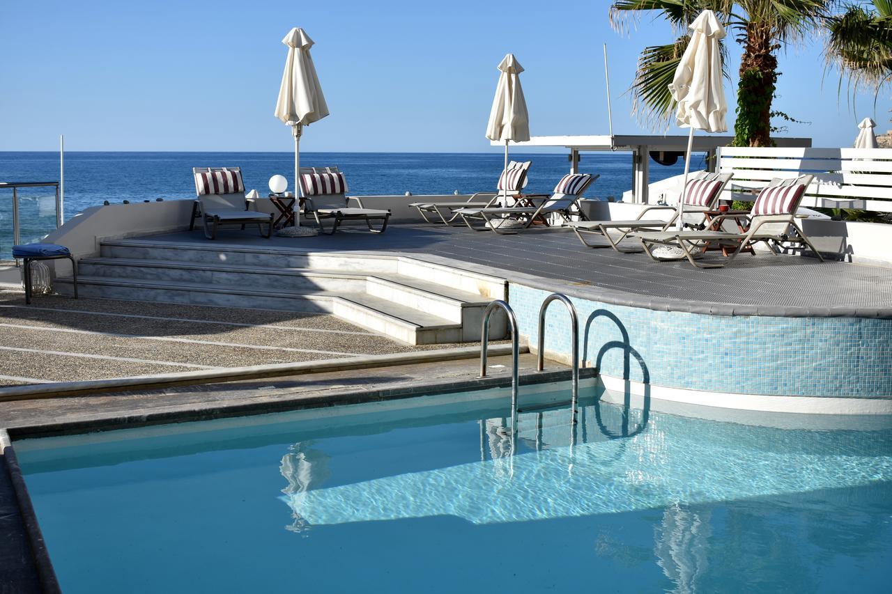Filoxenia Beach Hotel Rethymno Exteriör bild
