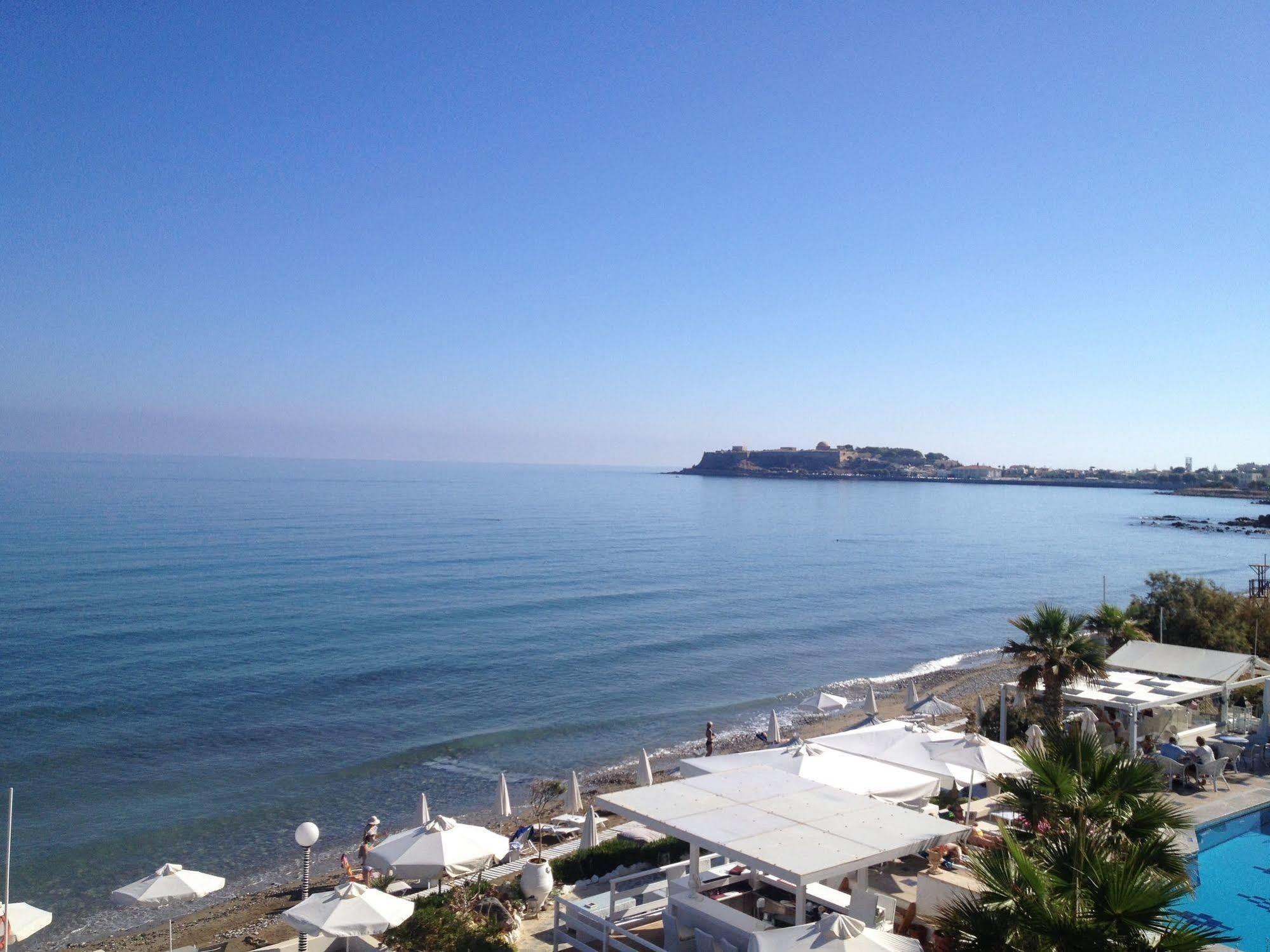 Filoxenia Beach Hotel Rethymno Exteriör bild