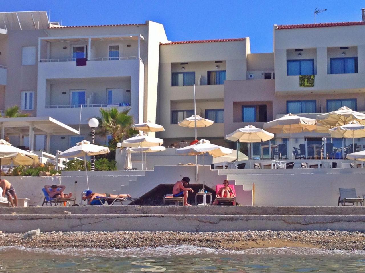 Filoxenia Beach Hotel Rethymno Exteriör bild